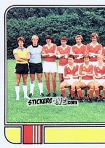 Sticker Team photo - Voetbal 1981-1982 n. 318 - Panini
