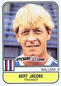 Sticker Bert Jacobs - Voetbal 1981-1982 n. 329 - Panini