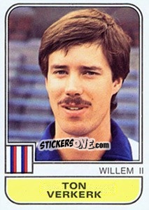 Sticker Ton Verkerk - Voetbal 1981-1982 n. 330 - Panini