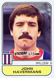 Sticker John Havermans - Voetbal 1981-1982 n. 332 - Panini