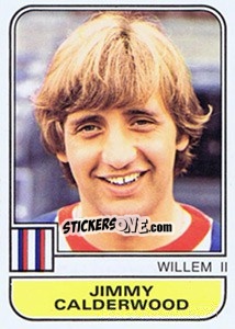 Sticker Jimmy Calderwood - Voetbal 1981-1982 - Panini
