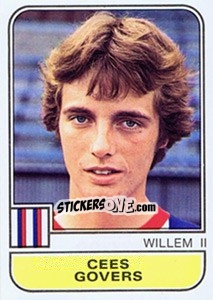 Sticker Cees Govers - Voetbal 1981-1982 - Panini