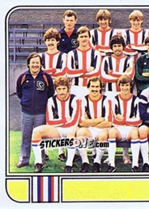 Figurina Team photo - Voetbal 1981-1982 - Panini