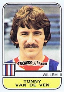 Figurina Tonny van de Ven - Voetbal 1981-1982 n. 339 - Panini