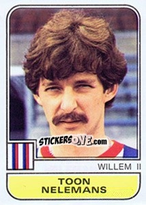 Figurina Toon Nelemans - Voetbal 1981-1982 n. 340 - Panini