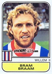 Cromo Bram Braam - Voetbal 1981-1982 - Panini