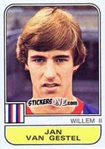 Sticker Jan van Gestel - Voetbal 1981-1982 n. 344 - Panini