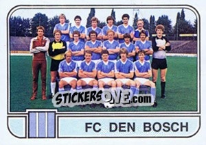 Cromo Team FC Den Bosch - Voetbal 1981-1982 - Panini