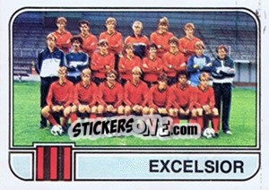 Sticker Team Excelsior - Voetbal 1981-1982 n. 353 - Panini
