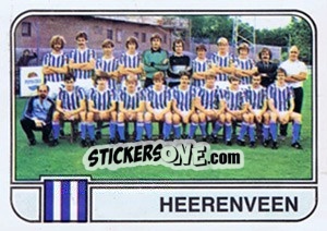 Figurina Team Heerenveen - Voetbal 1981-1982 n. 355 - Panini