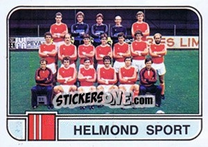 Figurina Team Helmond Sport - Voetbal 1981-1982 n. 356 - Panini