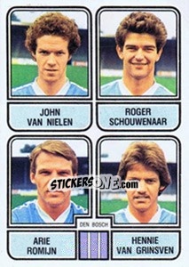 Cromo John van Nielen / Roger Schouwenaar / Arie Romijn / Hennie van Grinsven