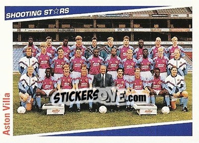 Figurina Aston Villa - Shooting Stars 1991-1992 - Merlin