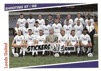 Sticker Leeds United - Shooting Stars 1991-1992 n. 5 - Merlin