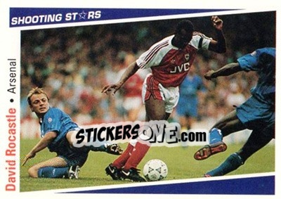 Cromo Rocastle David - Shooting Stars 1991-1992 - Merlin