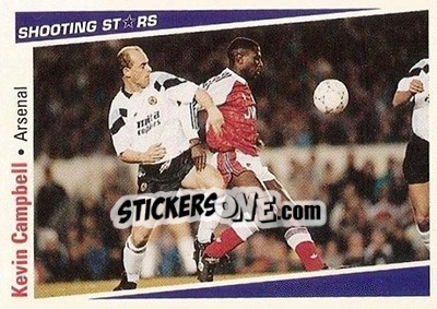 Sticker Campbell Kevin - Shooting Stars 1991-1992 n. 22 - Merlin