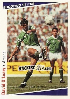 Sticker O'Leary David - Shooting Stars 1991-1992 n. 23 - Merlin