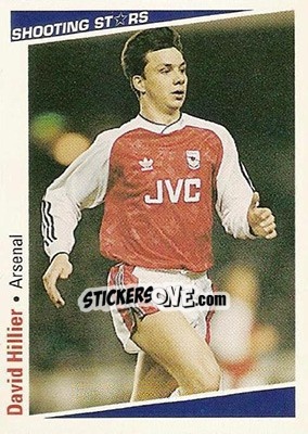 Sticker Hillier David - Shooting Stars 1991-1992 n. 24 - Merlin