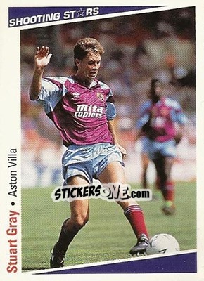 Sticker Gray Stuart - Shooting Stars 1991-1992 n. 27 - Merlin