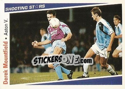 Cromo Mountfield Derek - Shooting Stars 1991-1992 n. 29 - Merlin
