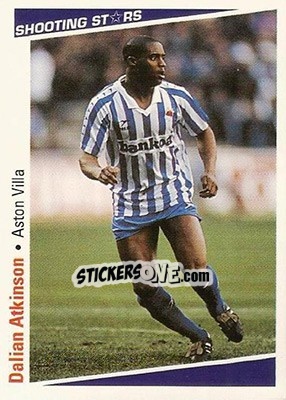 Sticker Atkinson Dalian - Shooting Stars 1991-1992 - Merlin