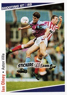 Cromo Olney Ian - Shooting Stars 1991-1992 n. 33 - Merlin