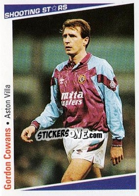 Cromo Cowans Gordon - Shooting Stars 1991-1992 n. 34 - Merlin