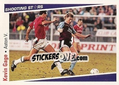 Sticker Gage Kevin - Shooting Stars 1991-1992 - Merlin
