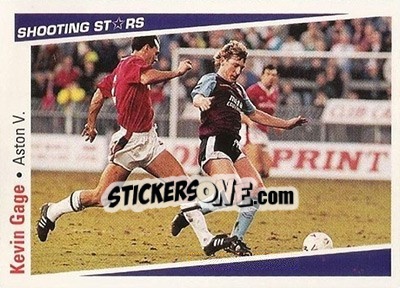 Sticker Gage Kevin - Shooting Stars 1991-1992 n. 35 - Merlin