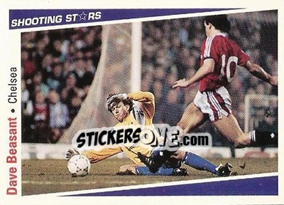 Sticker Beasant Dave - Shooting Stars 1991-1992 - Merlin