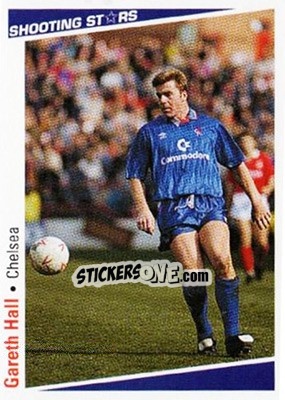 Sticker Hall Gareth - Shooting Stars 1991-1992 - Merlin