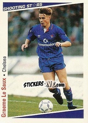 Sticker Le Saux Graeme - Shooting Stars 1991-1992 n. 43 - Merlin