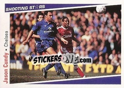 Cromo Cundy Jason - Shooting Stars 1991-1992 n. 44 - Merlin