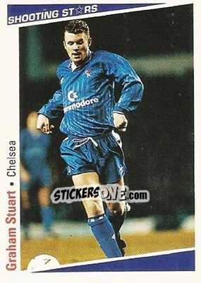 Sticker Stuart Graham - Shooting Stars 1991-1992 - Merlin