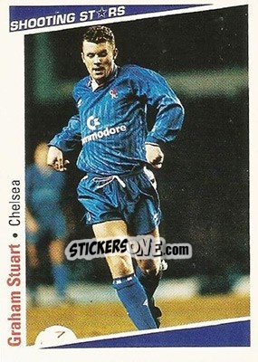 Cromo Stuart Graham - Shooting Stars 1991-1992 n. 48 - Merlin