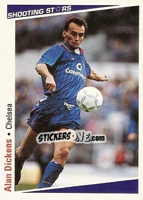 Sticker Dickens Alan - Shooting Stars 1991-1992 n. 49 - Merlin