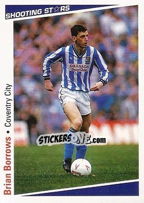 Sticker Borrows Brian - Shooting Stars 1991-1992 n. 52 - Merlin