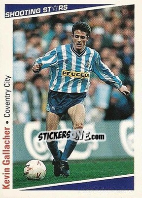 Sticker Gallacher Kevin - Shooting Stars 1991-1992 n. 54 - Merlin