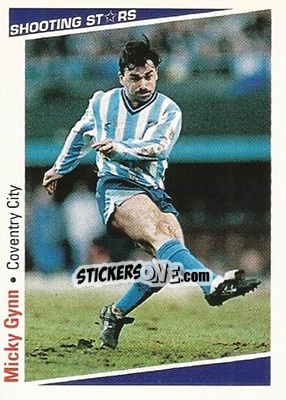 Sticker Gynn Micky - Shooting Stars 1991-1992 - Merlin