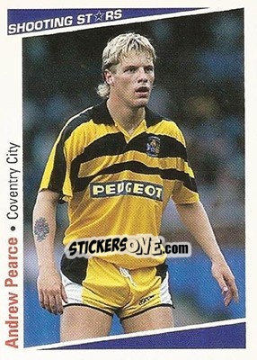 Sticker Pearce Andrew - Shooting Stars 1991-1992 n. 57 - Merlin