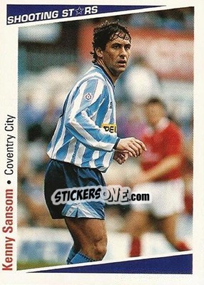 Sticker Sansom Kenny - Shooting Stars 1991-1992 n. 58 - Merlin