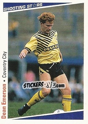 Sticker Emerson Dean - Shooting Stars 1991-1992 n. 60 - Merlin