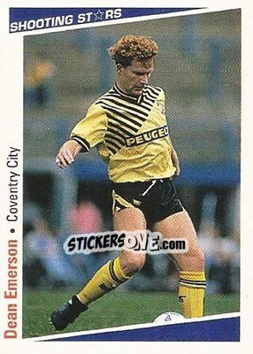 Cromo Emerson Dean - Shooting Stars 1991-1992 - Merlin