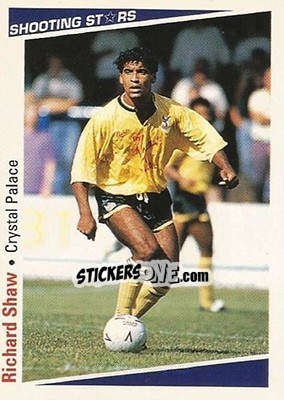 Sticker Shaw Richard - Shooting Stars 1991-1992 n. 64 - Merlin