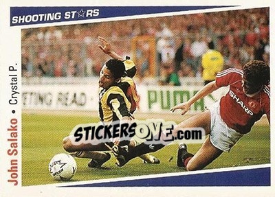 Sticker Salako John - Shooting Stars 1991-1992 n. 69 - Merlin