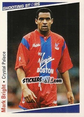 Cromo Bright Mark - Shooting Stars 1991-1992 n. 71 - Merlin