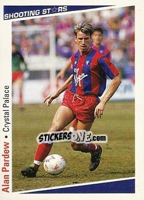 Figurina Pardew Alan - Shooting Stars 1991-1992 n. 72 - Merlin