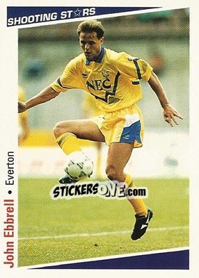 Sticker Ebbrell John - Shooting Stars 1991-1992 - Merlin