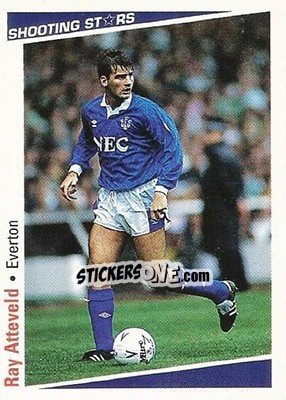 Figurina Atteveld Ray - Shooting Stars 1991-1992 n. 84 - Merlin