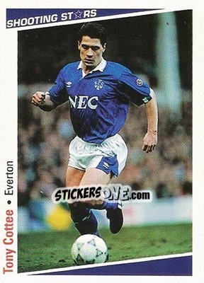 Cromo Cottee Tony - Shooting Stars 1991-1992 - Merlin